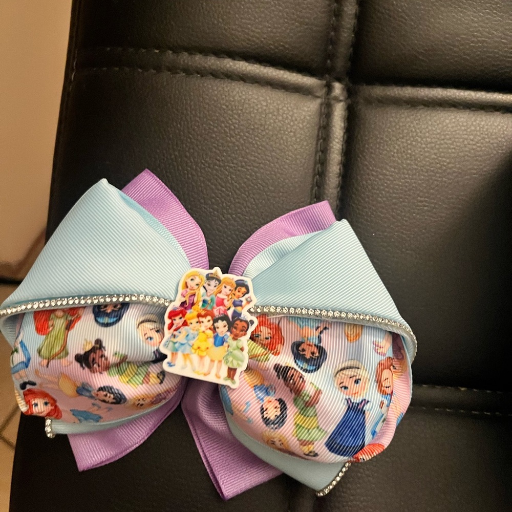 Princess-Themed Hair Bow for Kids